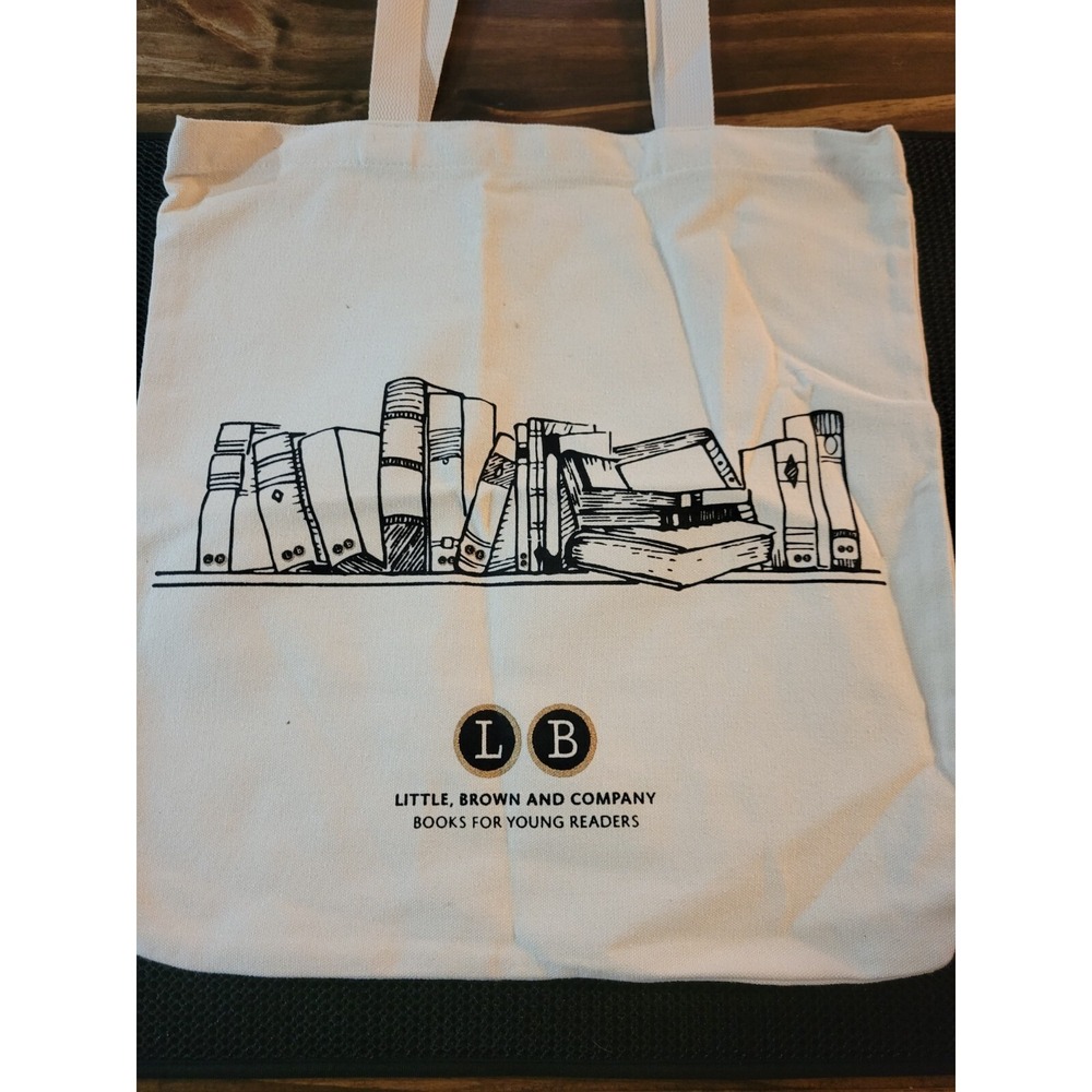 LITTLE, BROWN and COMPANY Canvas Reuseable Tote Bag 15x 16